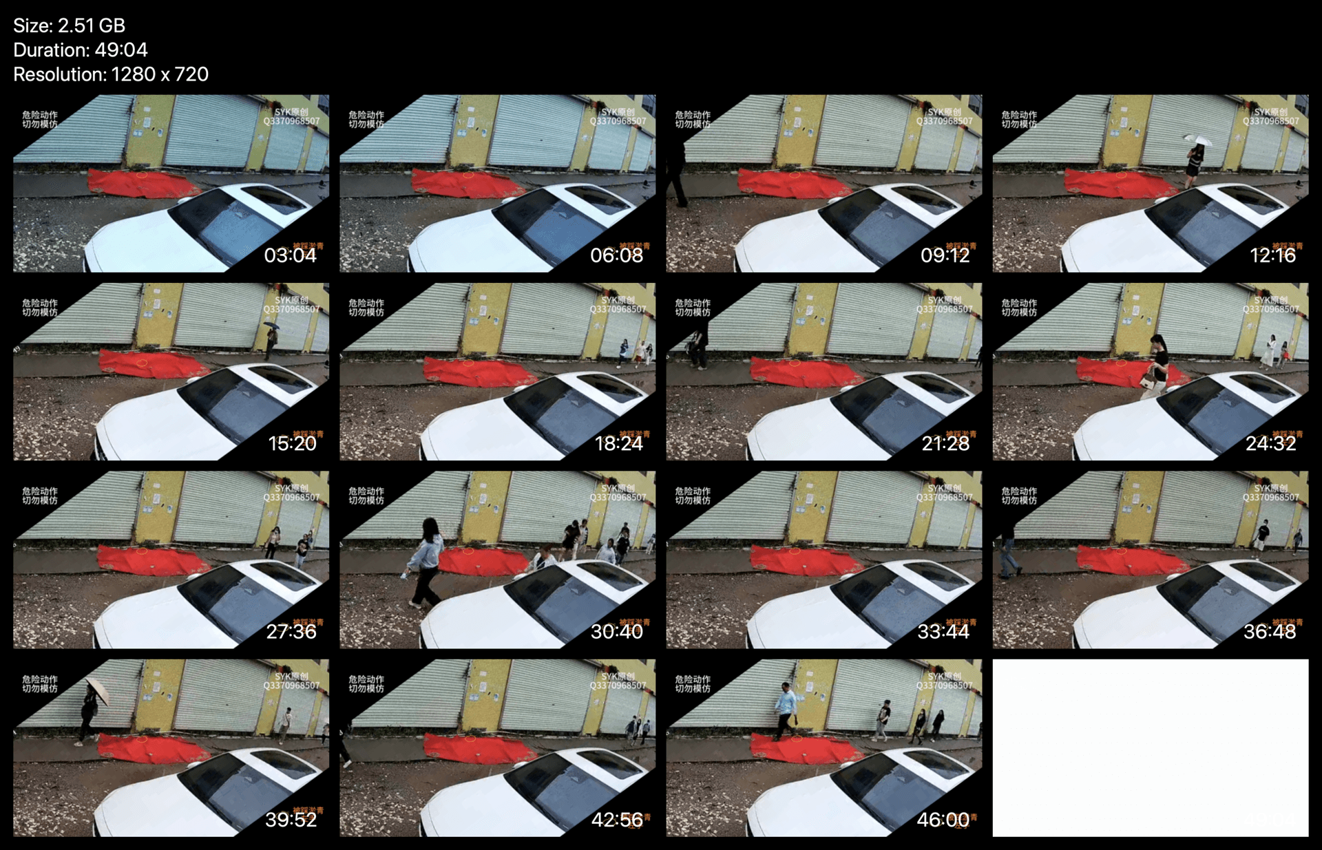 Outdoor human carpet trampled (both genders) on the street