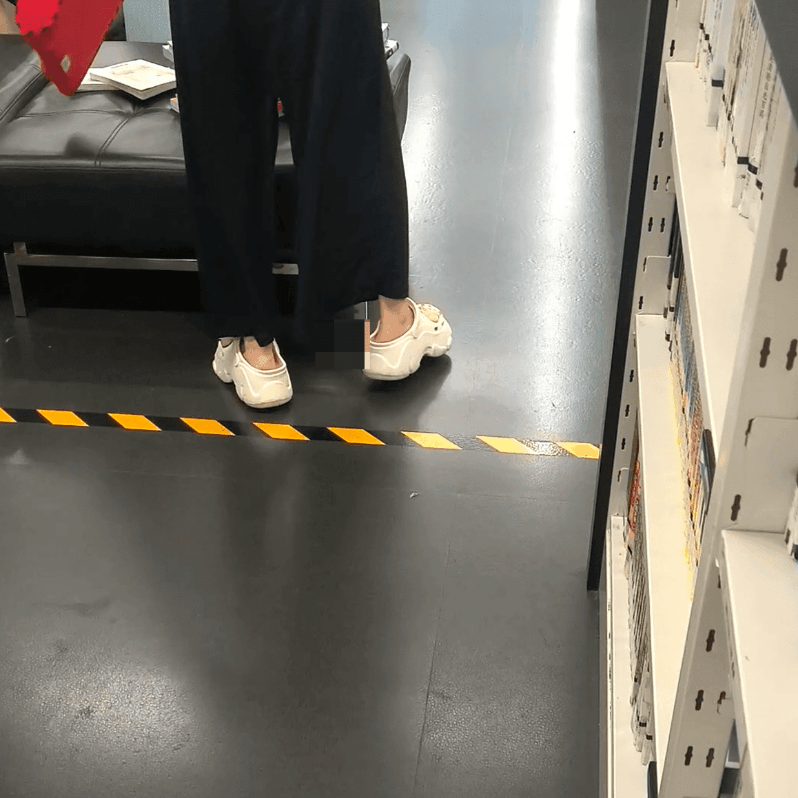 Library lady candid crush and noticed + Dance machine ankle boots and sneakers candid crush
