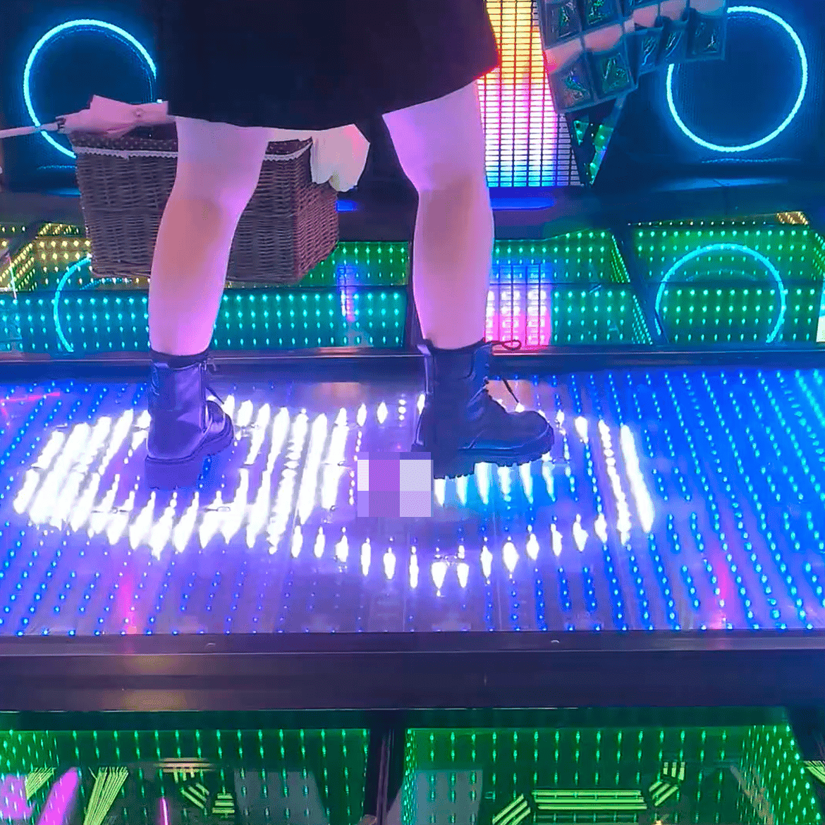 Library lady candid crush and noticed + Dance machine ankle boots and sneakers candid crush