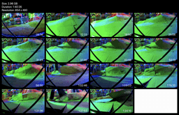 Candid trample at an outdoor haunted house on Halloween (Part 1)