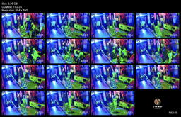 Candid trample at an outdoor haunted house on Halloween (Part 2)