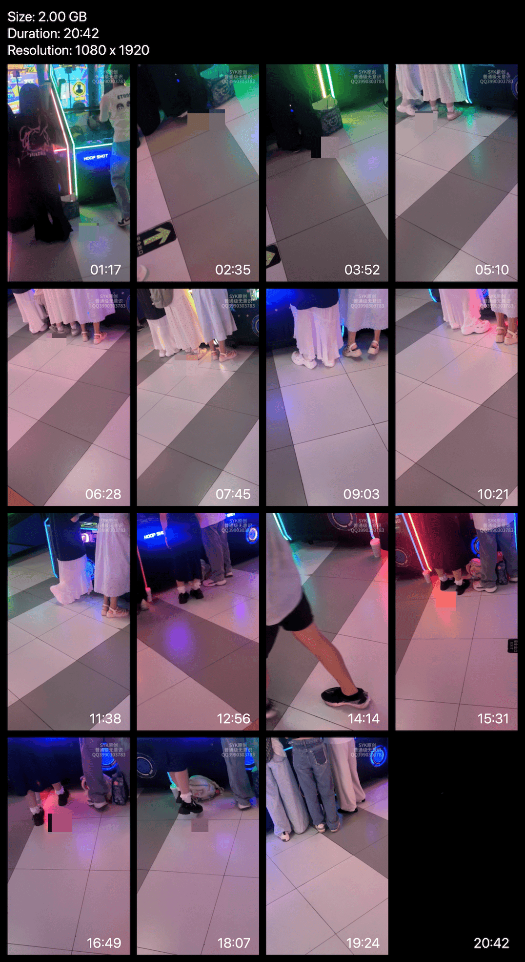 Game arcade basketball machine lady in Crocs candid crush and stuck to soles + White-socked leather shoes candid crush