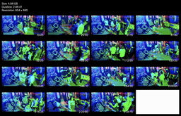 Candid trample at an outdoor haunted house on Halloween (Part 4)