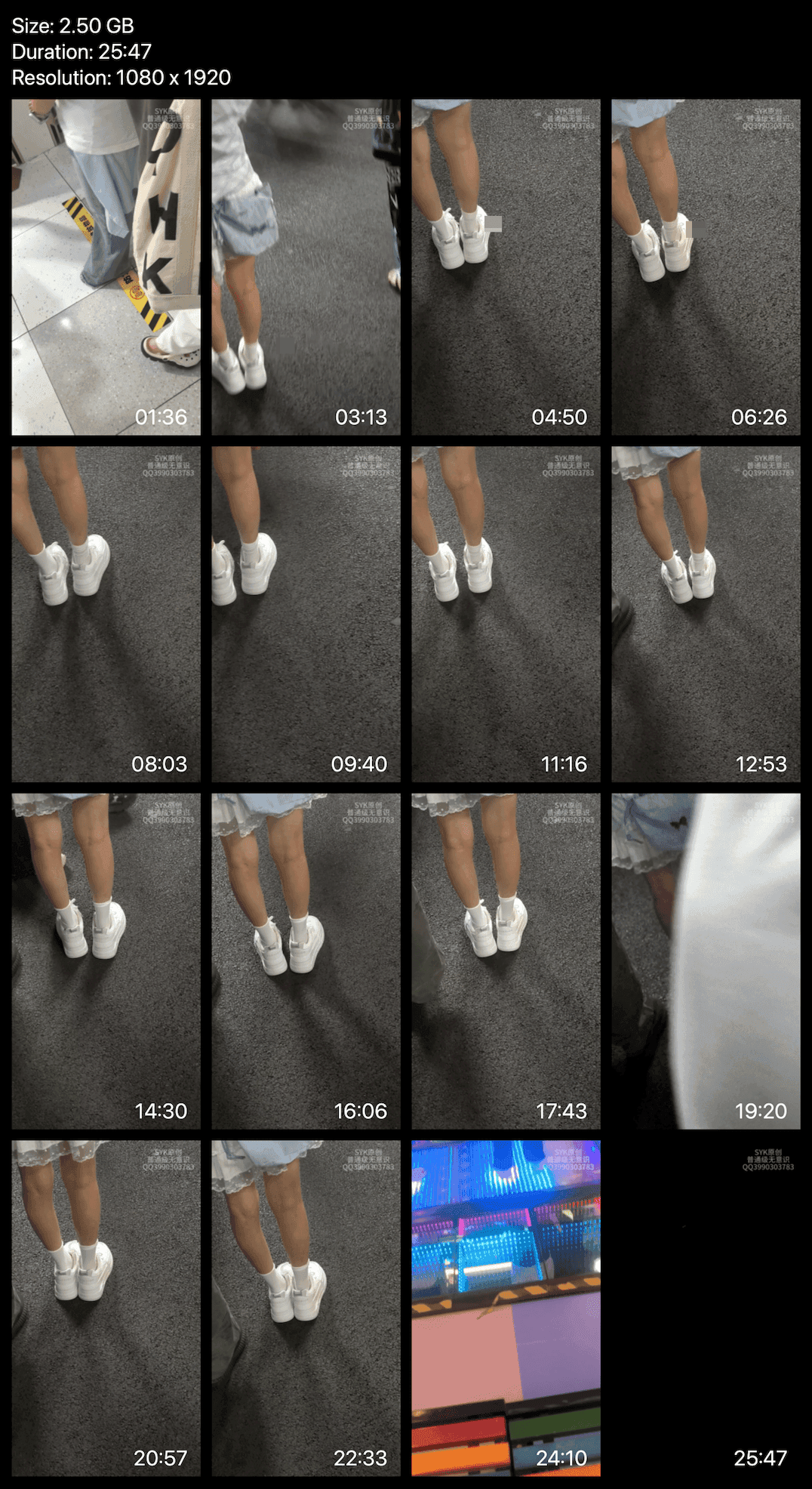 Outdoor woman in white sneakers candid crush + Anime convention lady in leather shoes candid crush and noticed