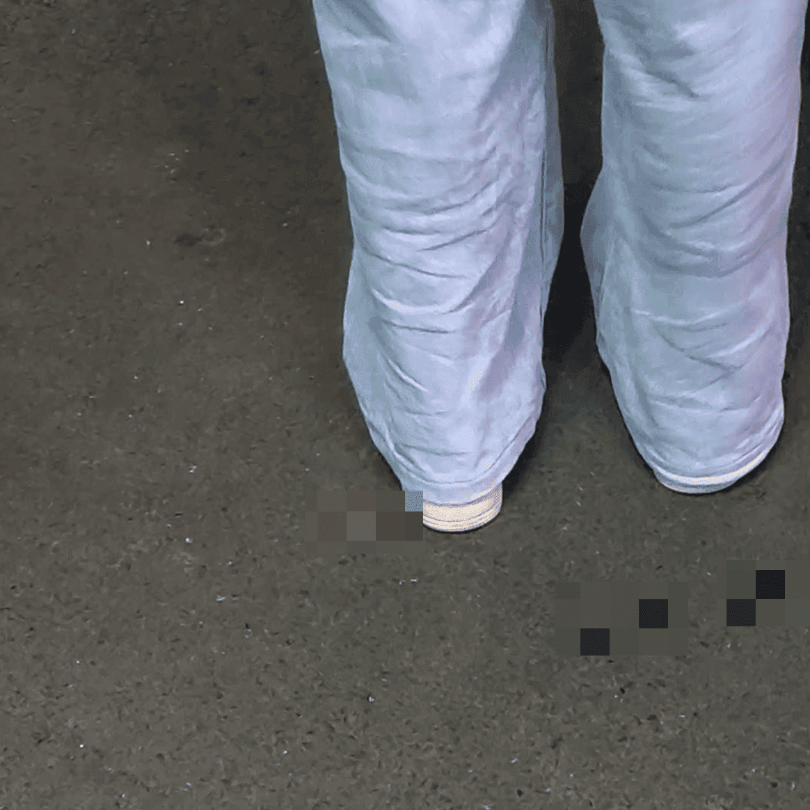 Game arcade leather shoes + Outdoor plaza women in chunky heels and boots candid crush