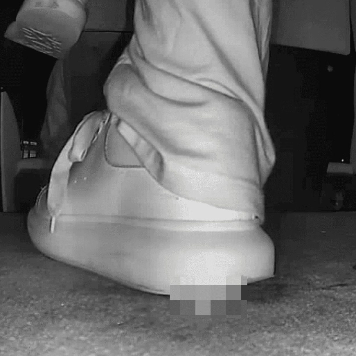 Alexander Mcqueen shoe candid crush in cinema