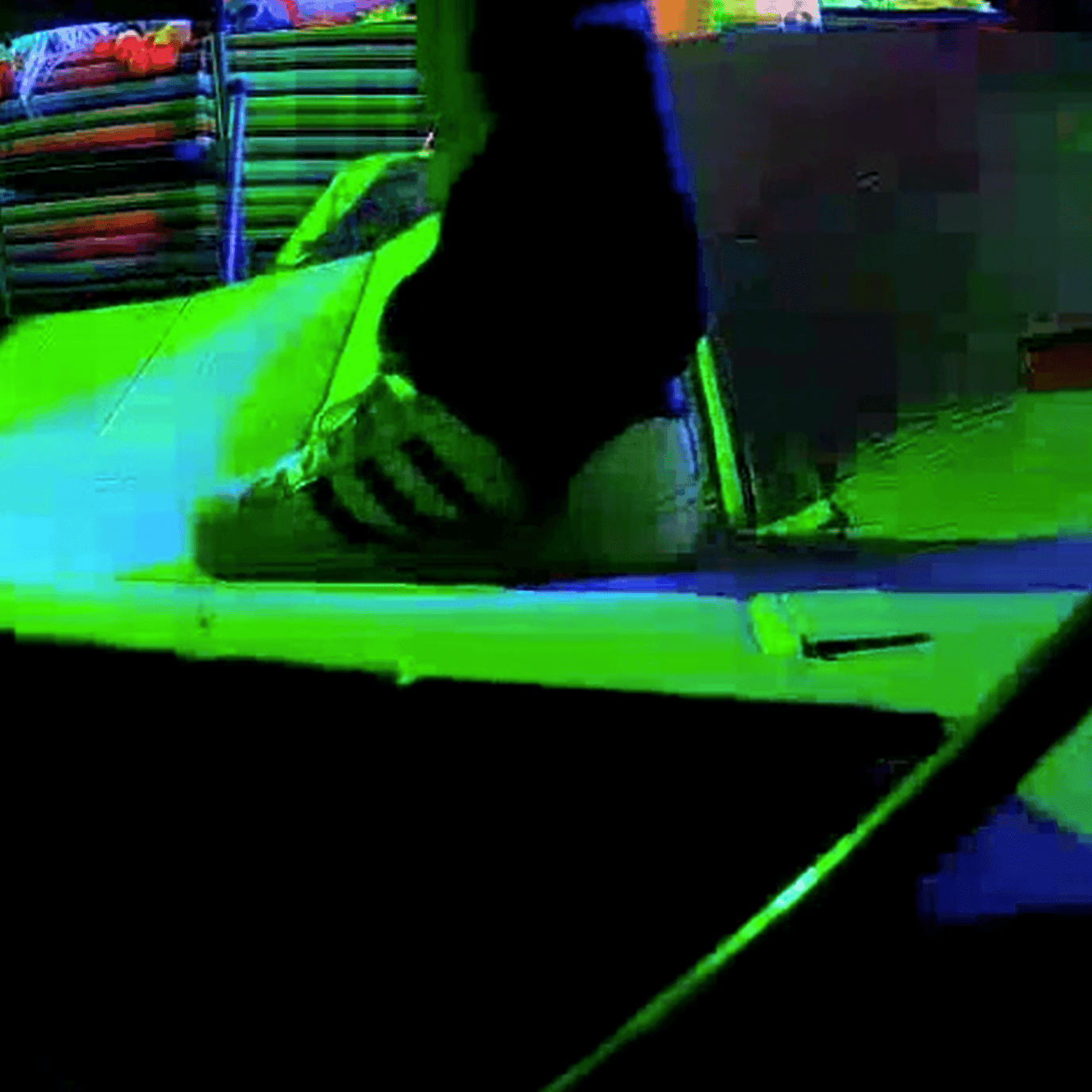 Candid trample at an outdoor haunted house on Halloween (Part 1)