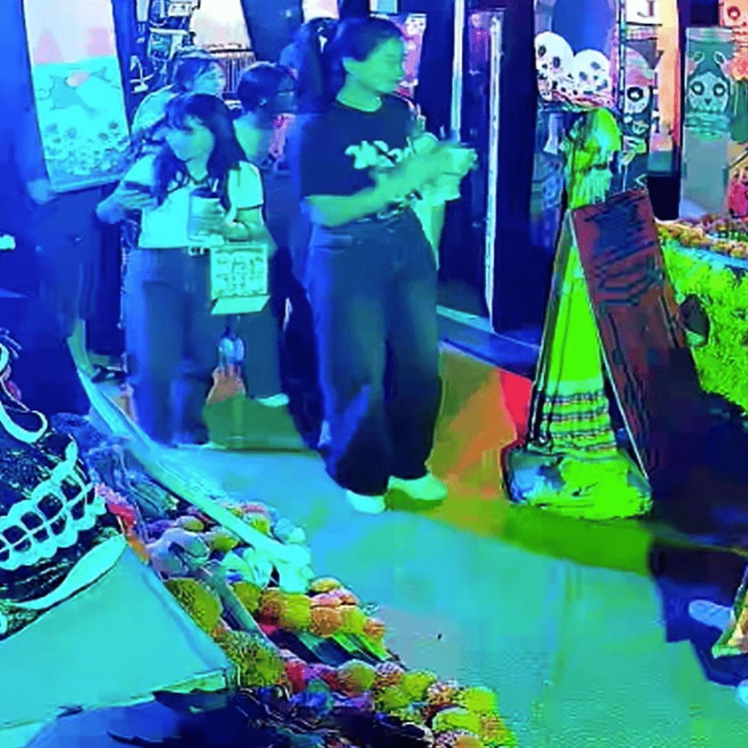 Candid trample at an outdoor haunted house on Halloween (Part 4)